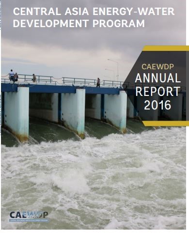 Central Asia energy-water development program : annual report 2016