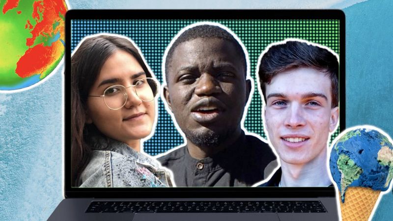 Young activists organized virtual climate change negotiations 